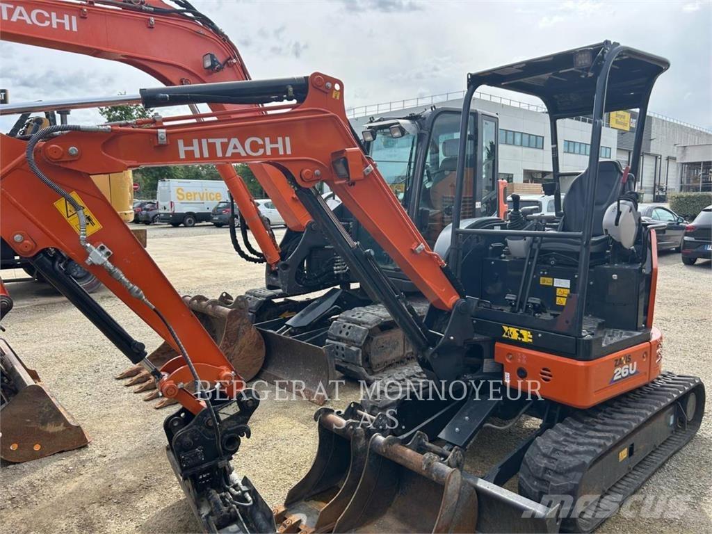 Hitachi ZX26U-6 Escavadeiras de esteiras