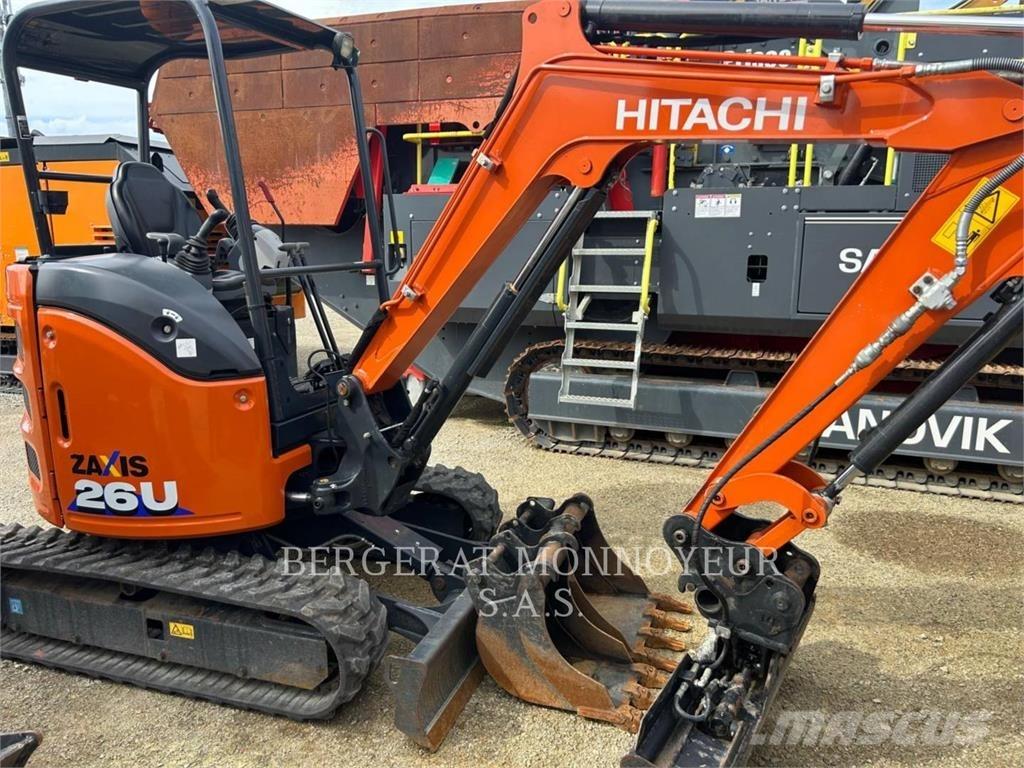 Hitachi ZX26U-6 Escavadeiras de esteiras