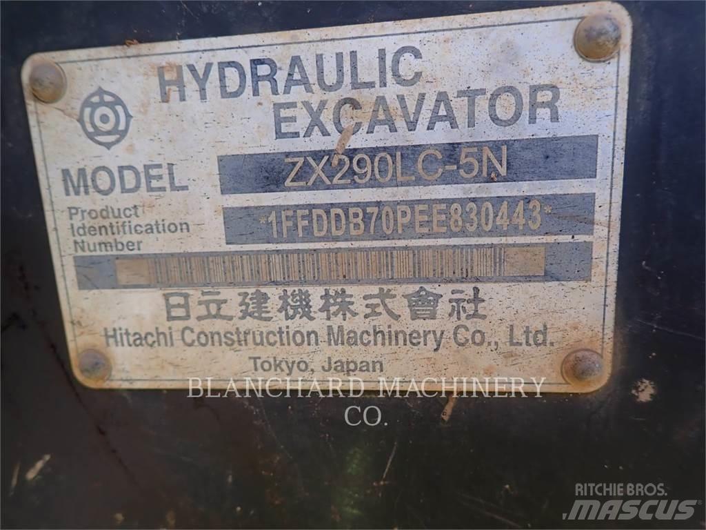 Hitachi ZX290LC-5 Escavadeiras de esteiras