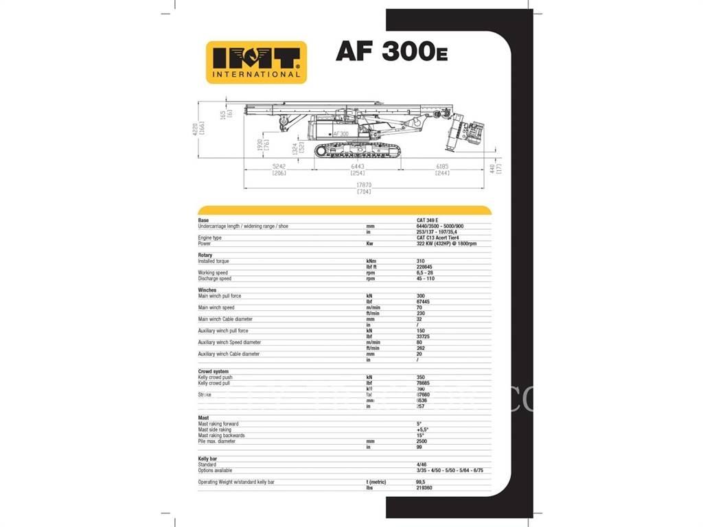 IMT AF300E Perfuradoras de superfície