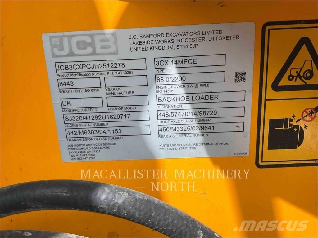 JCB 3CX Retroescavadeiras