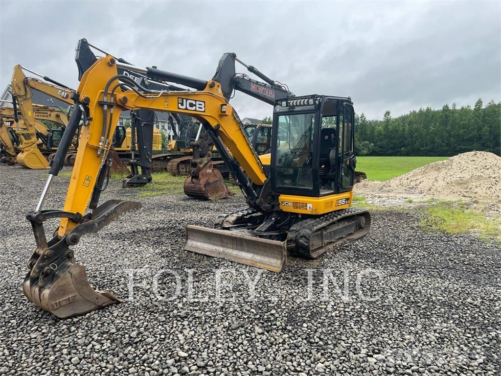 JCB 55Z-I T4 Escavadeiras de esteiras