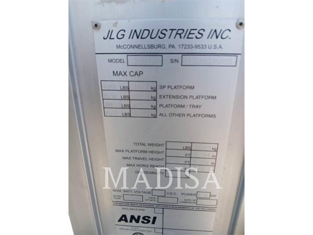 JLG 20MSP Elevadores braços articulados