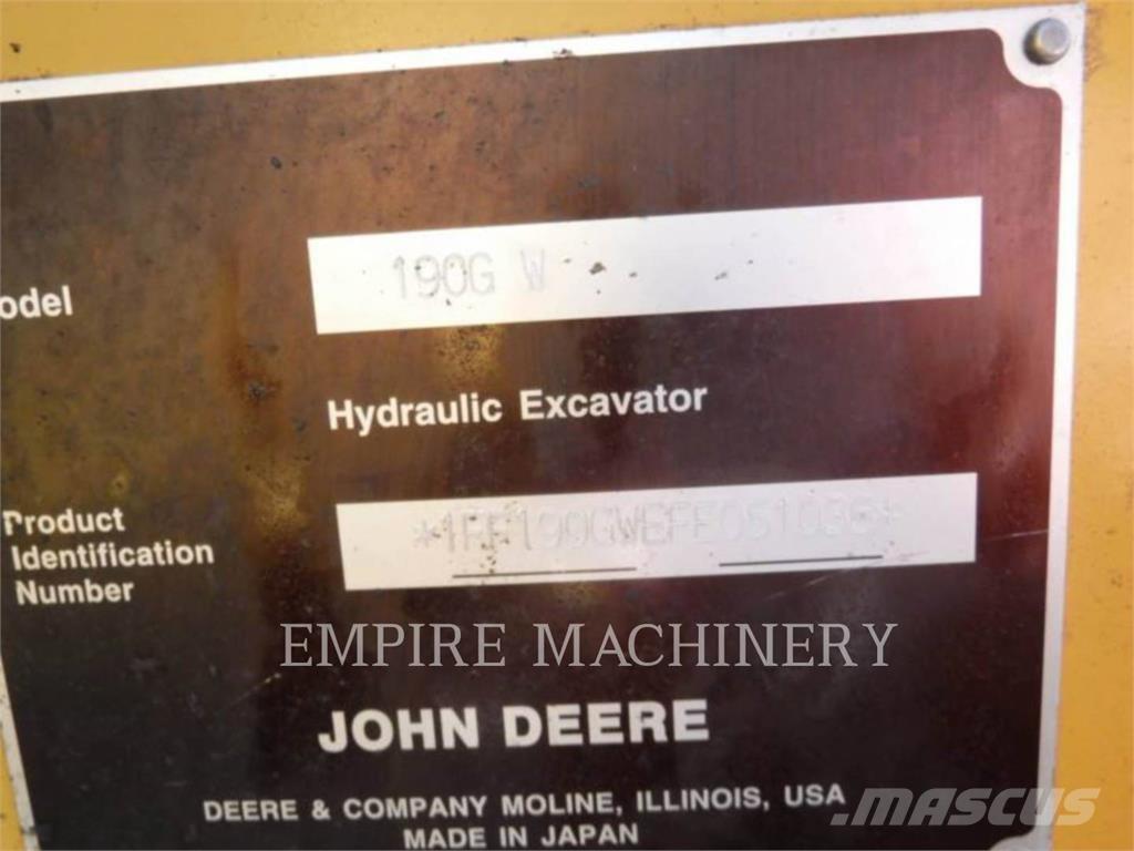 John Deere 190G Escavadeiras de esteiras