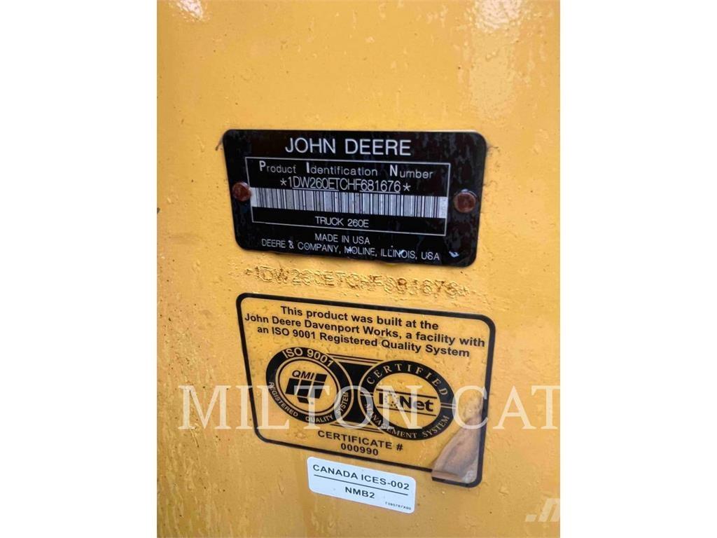 John Deere 260E Caminhões articulados