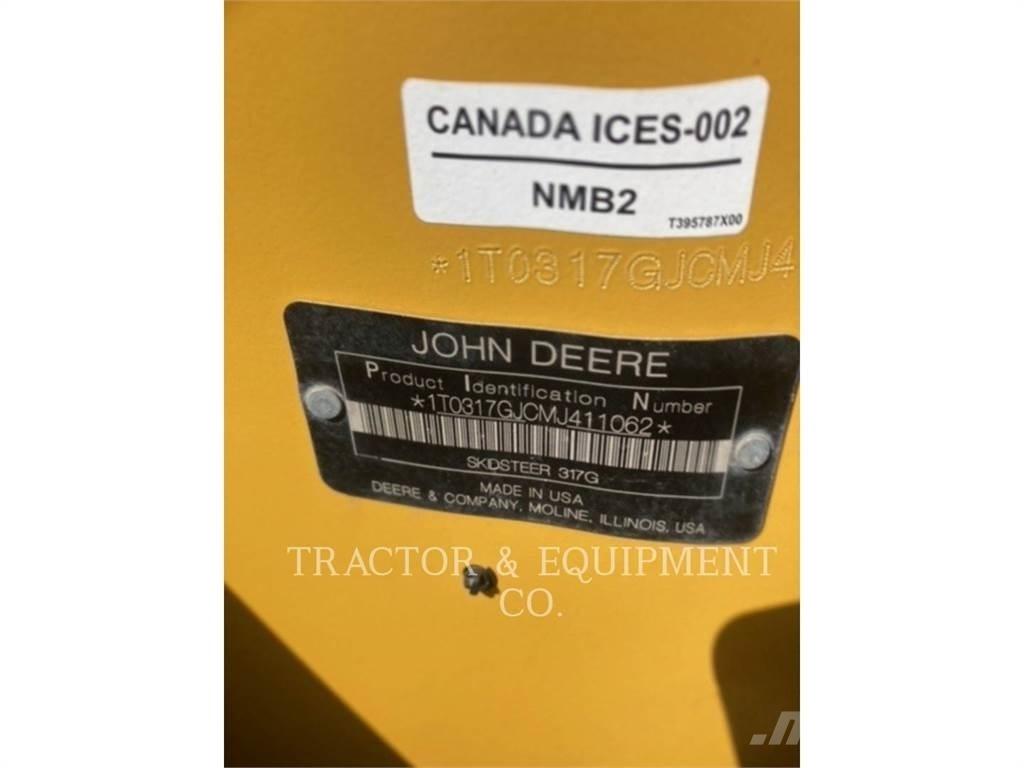 John Deere 317G Minicarregadeiras
