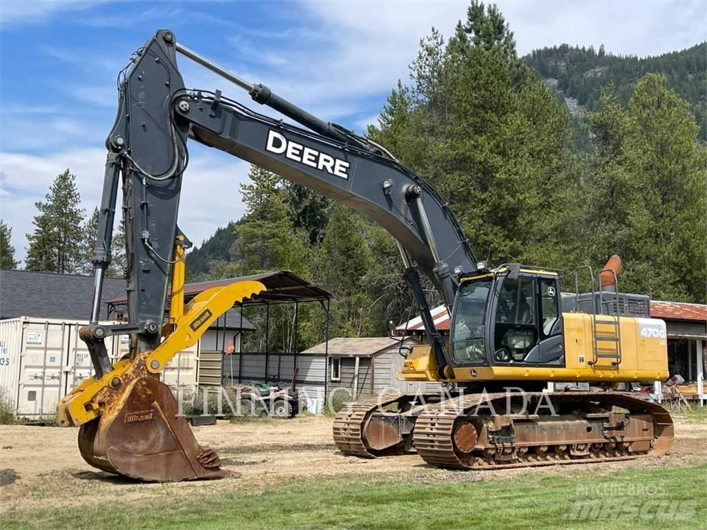 John Deere 470G Escavadeiras de esteiras