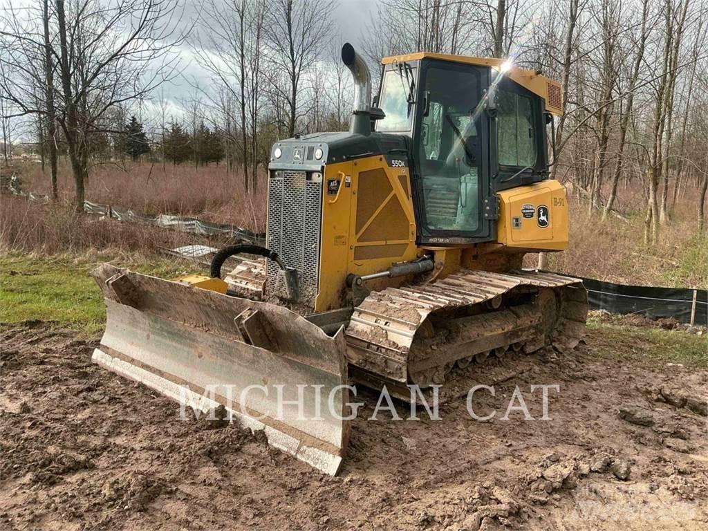John Deere 550K LGP Dozers - Tratores rastos