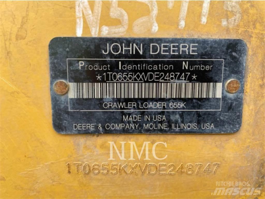John Deere 655 Carregadoras de lagartas