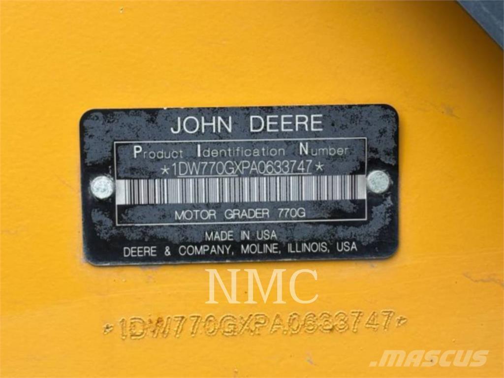 John Deere 770G Motoniveladoras