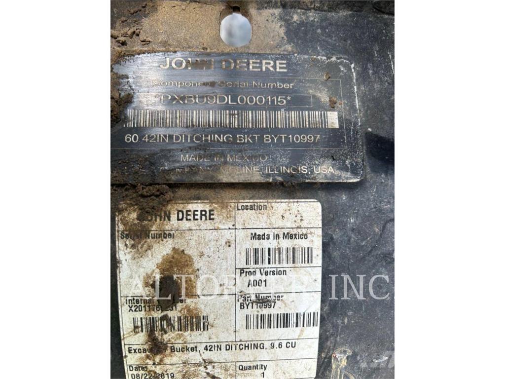 John Deere & CO. 60G Escavadeiras de esteiras