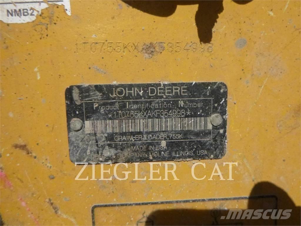 John Deere & CO. 755K Carregadoras de lagartas
