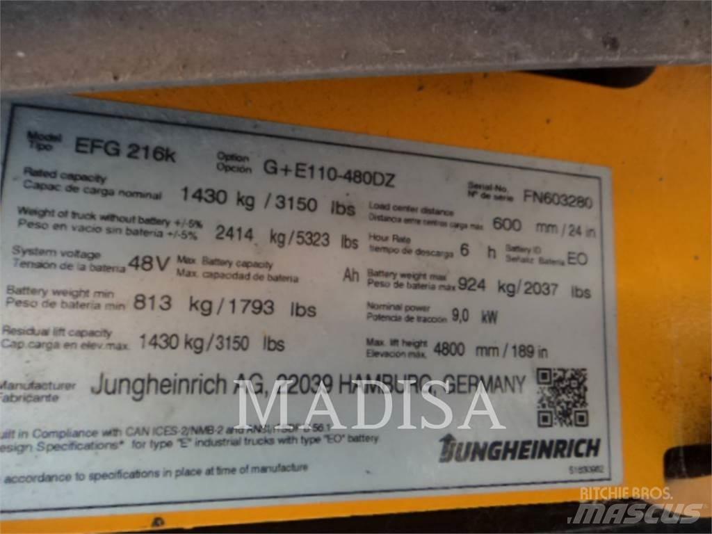 Jungheinrich EFG216K Empilhadores - Outros