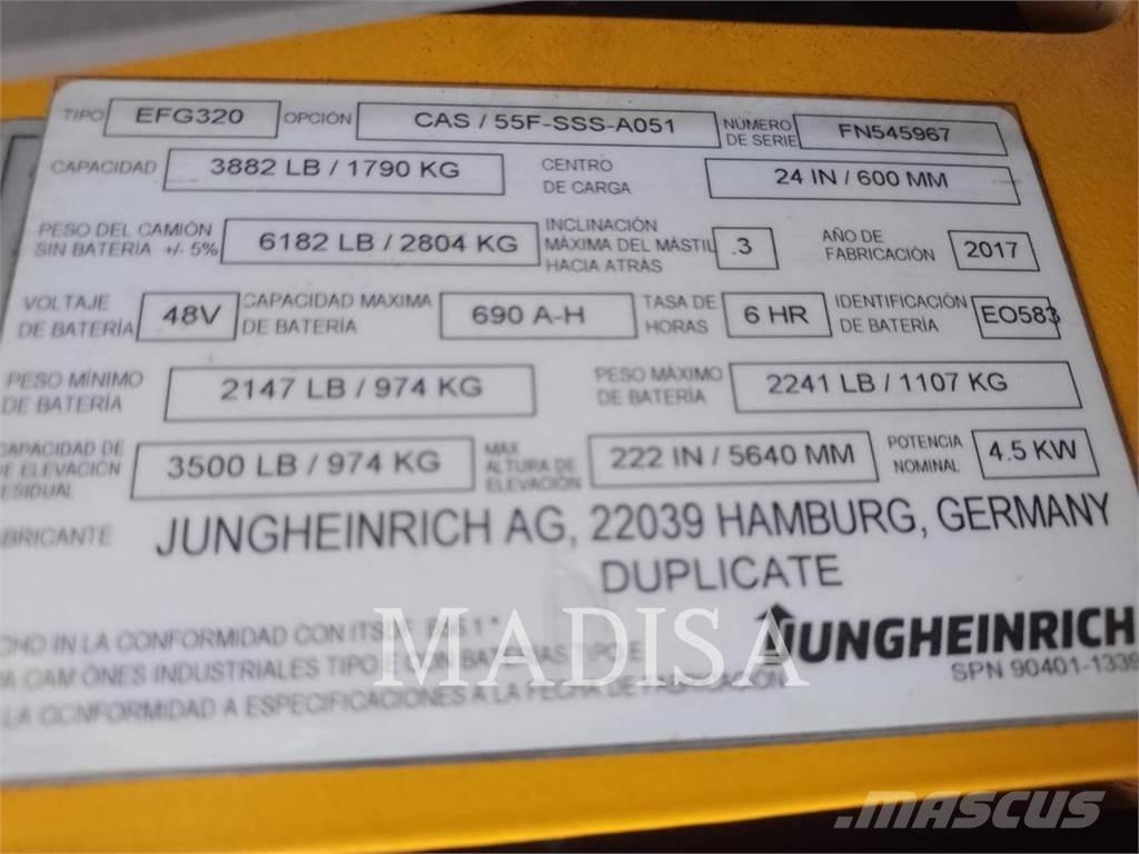 Jungheinrich EFG320-48V Empilhadores - Outros
