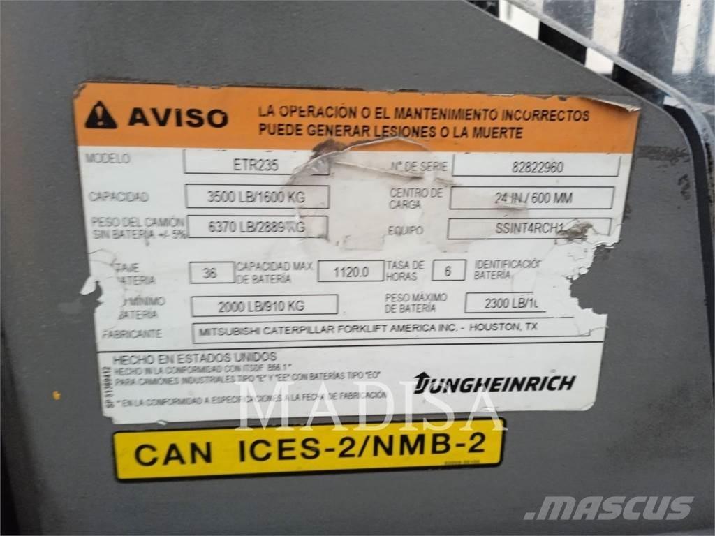 Jungheinrich ETR 235 Empilhadores eléctricos