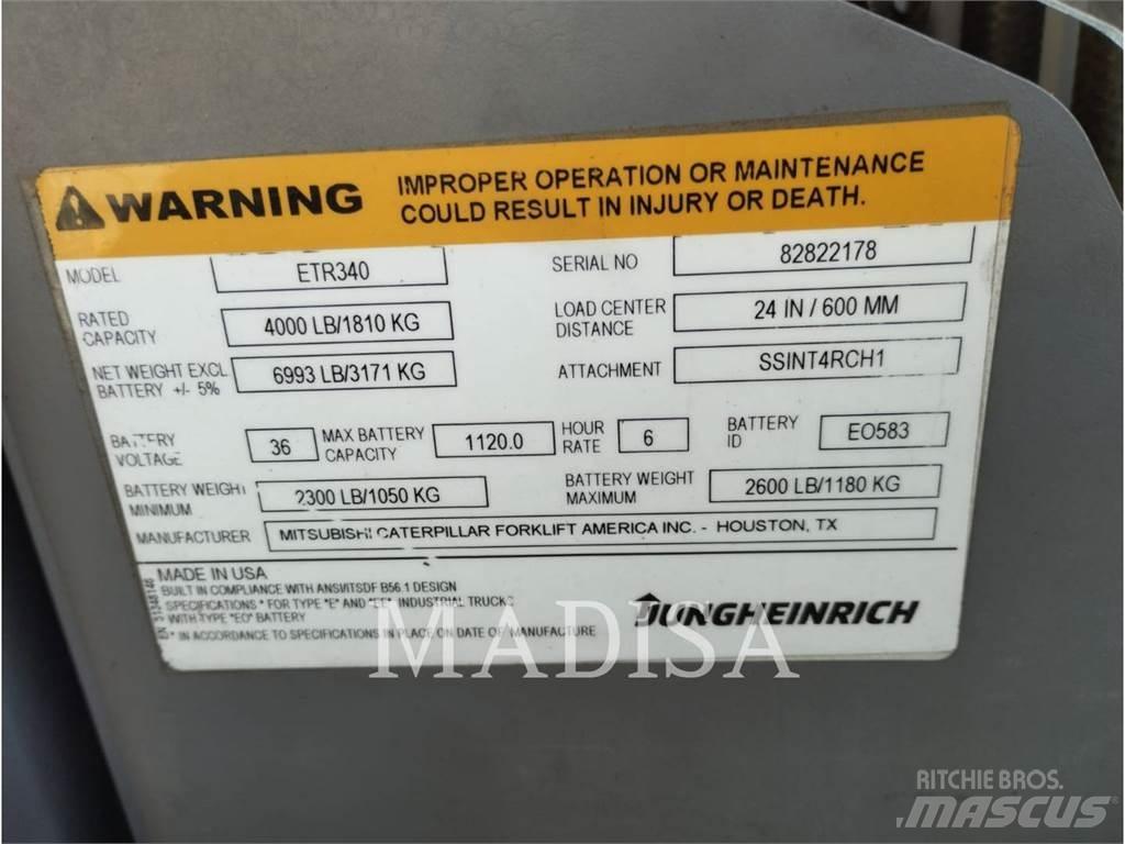 Jungheinrich ETR 340A Empilhadores - Outros