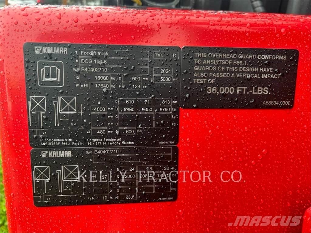 Kalmar DCG100-6 Empilhadores Diesel
