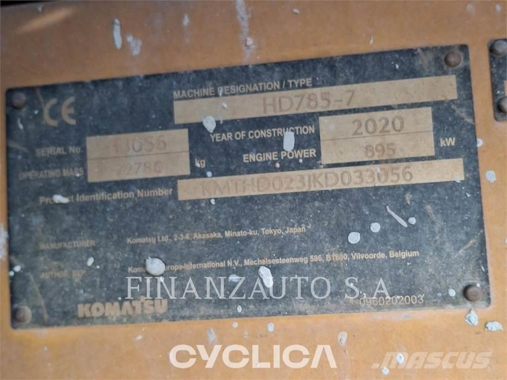 Komatsu HD785-7 Caminhões articulados
