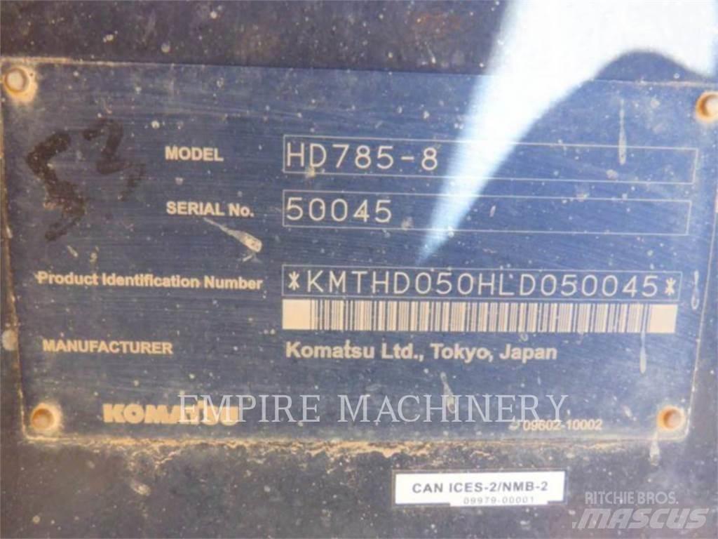 Komatsu HD785-8 Caminhões articulados