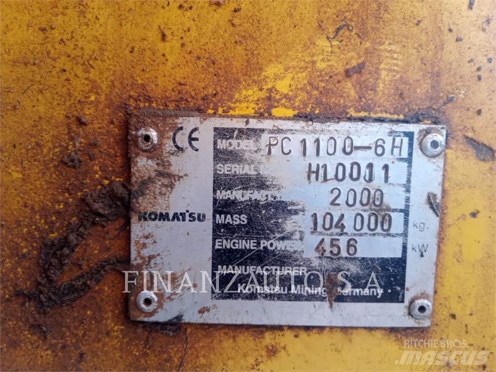 Komatsu PC 1100SP Escavadeiras de esteiras