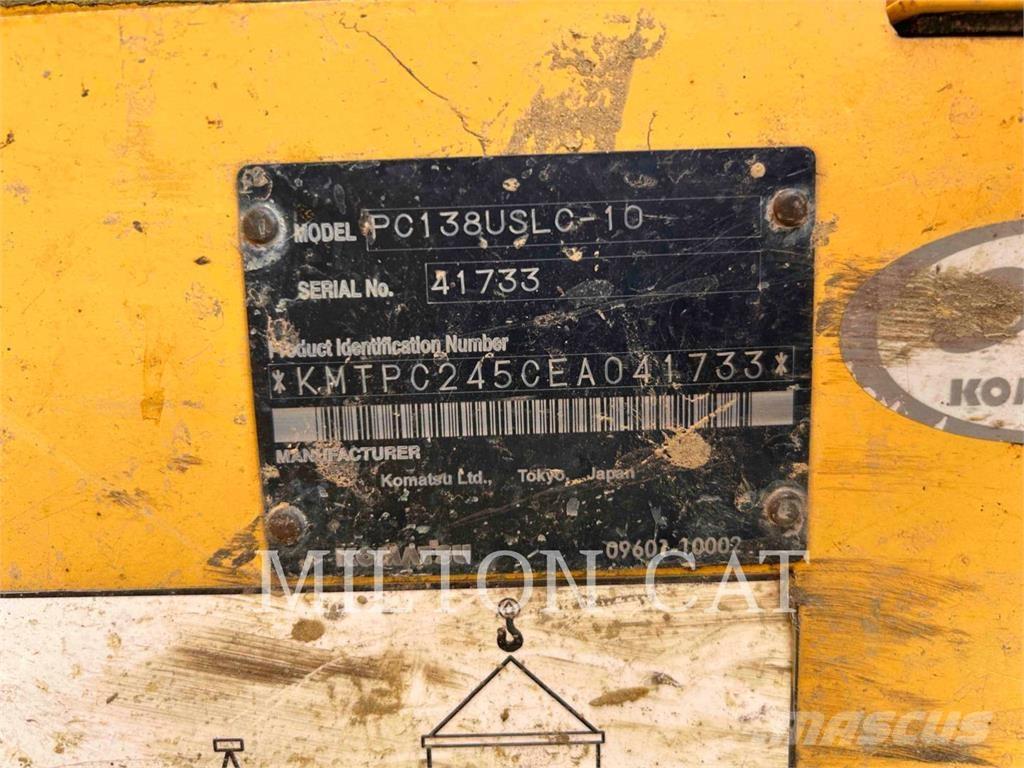Komatsu PC138USLC-10 Escavadeiras de esteiras