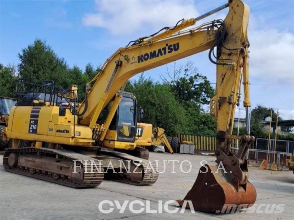 Komatsu PC210 Escavadeiras de esteiras