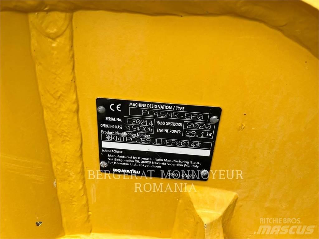 Komatsu PC45MR - 5E0 Miniescavadeiras