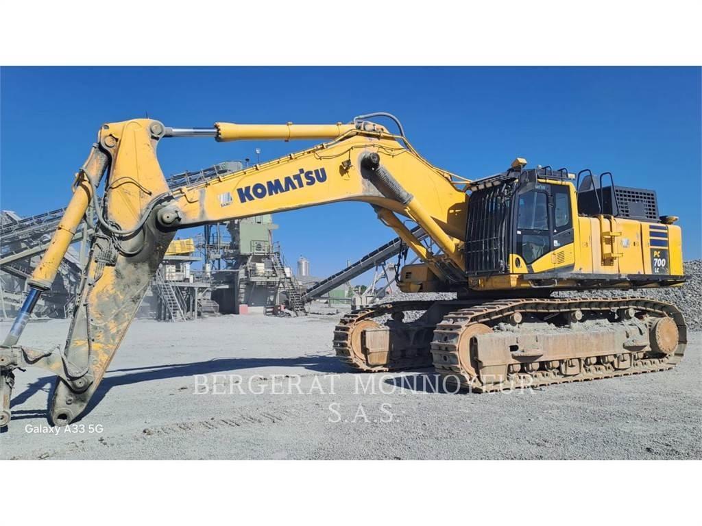 Komatsu PC700LC Escavadeiras de esteiras