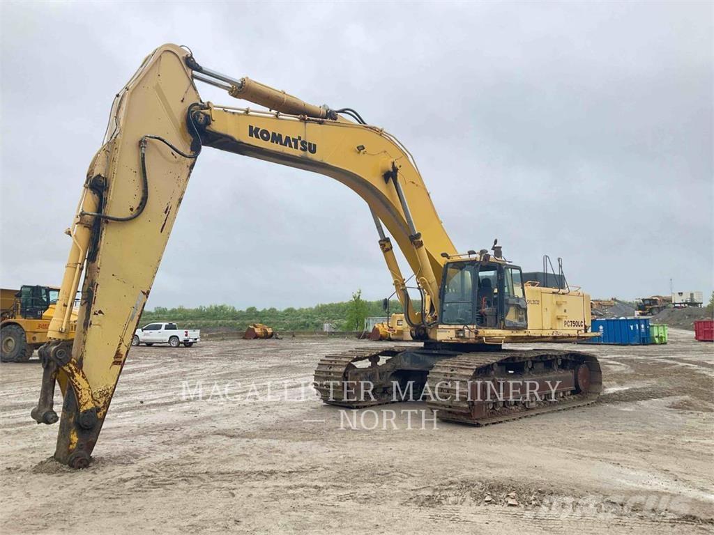 Komatsu PC750 Escavadeiras de esteiras