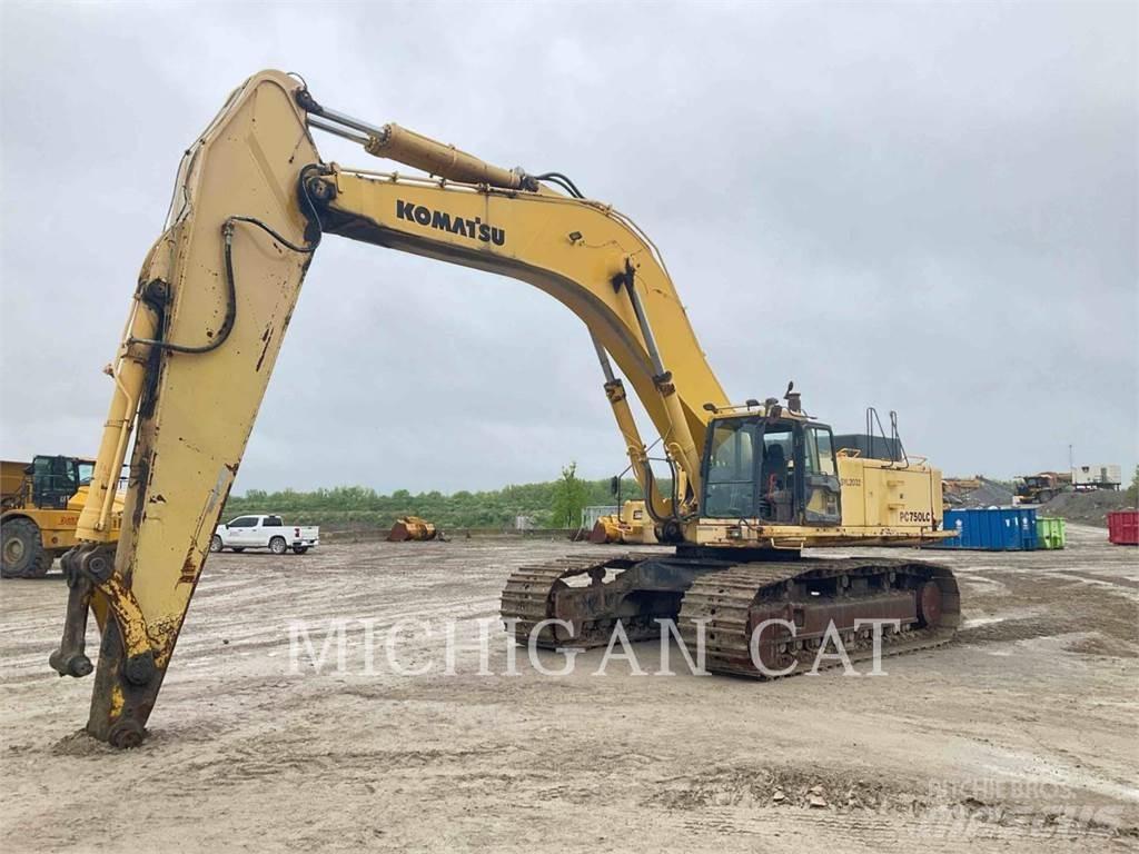 Komatsu PC750LC-6K Escavadeiras de esteiras