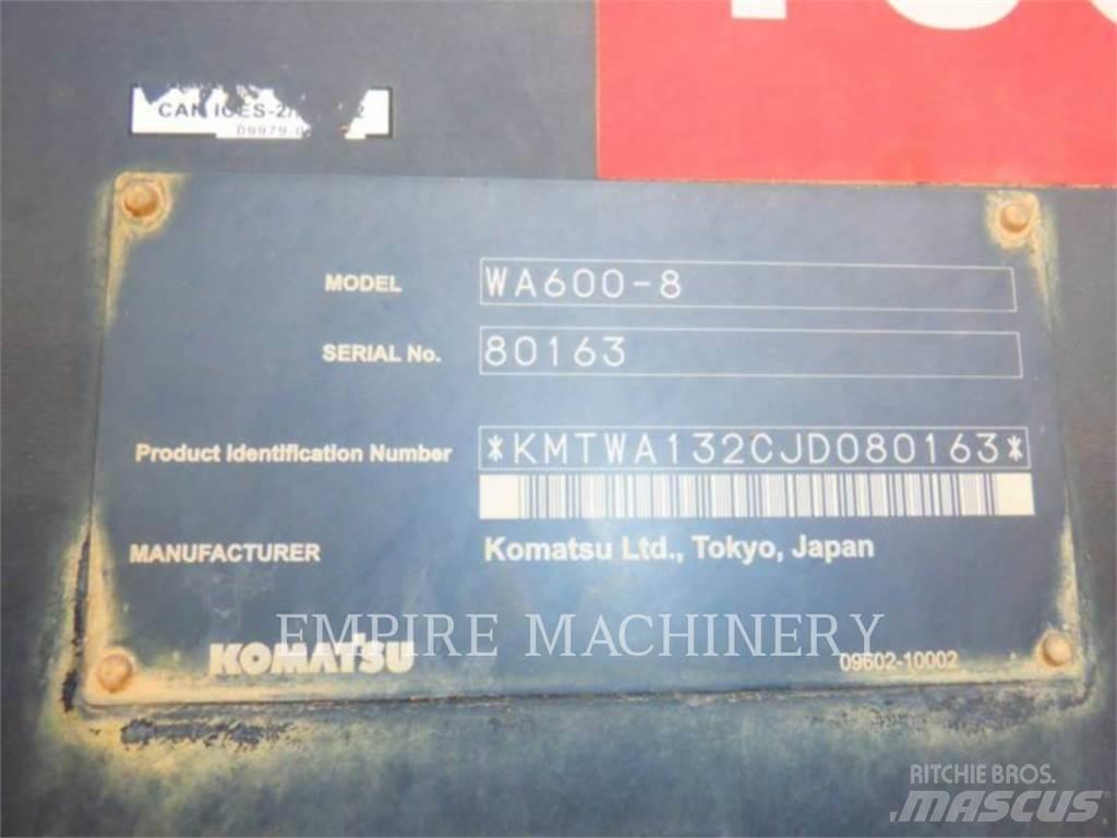 Komatsu WA600-8 Carregadeiras de rodas