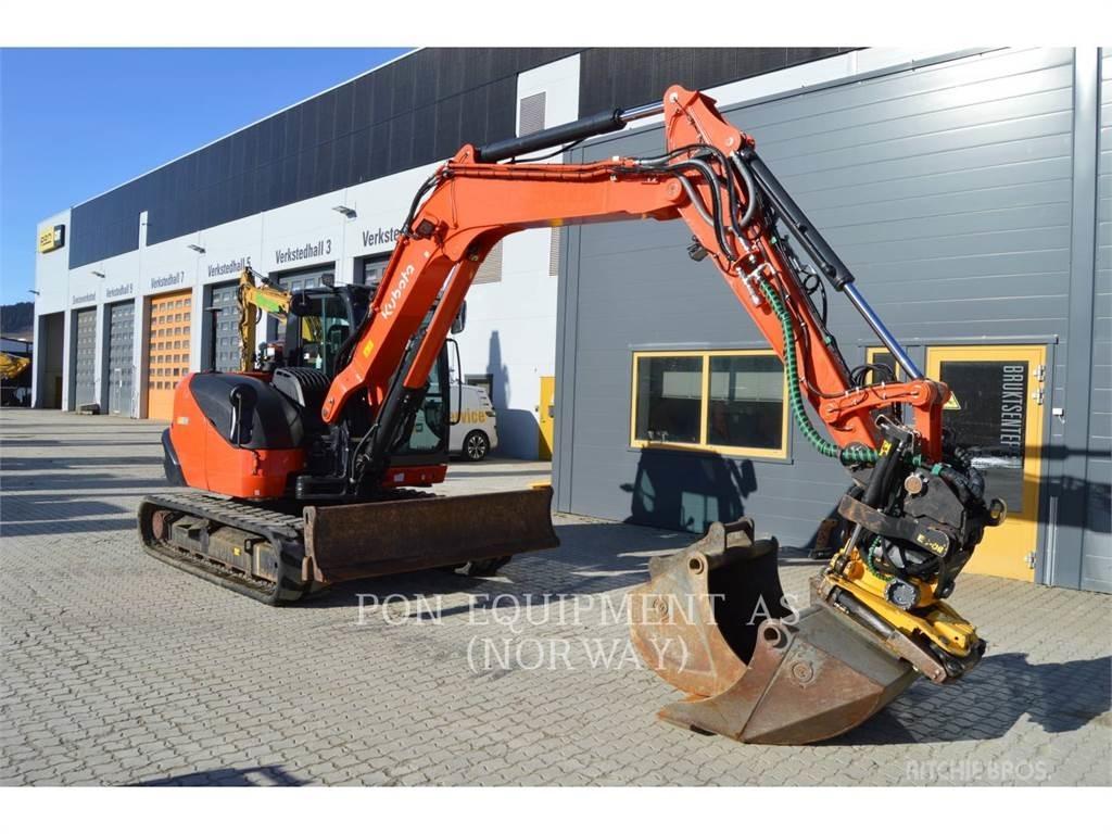 Kubota KX80 Escavadeiras de esteiras