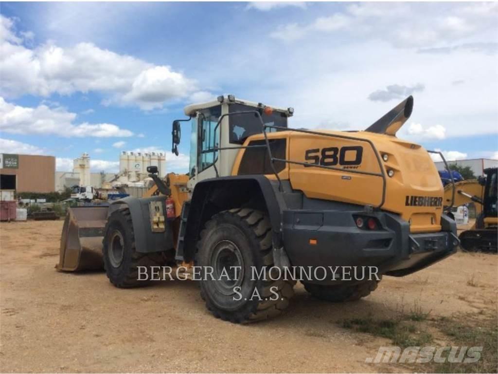 Liebherr L580 Carregadeiras de rodas