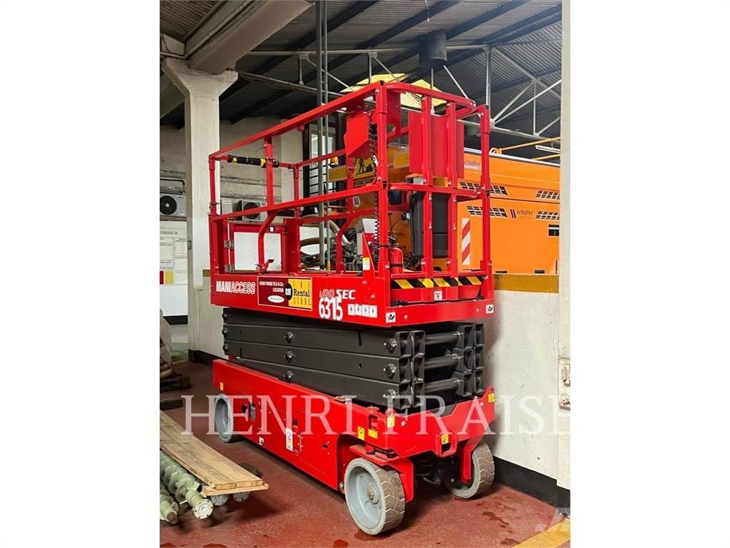 Manitou BF S.A. 100SEC Elevadores de tesoura