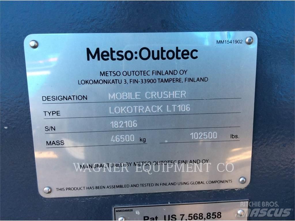 Metso LT106 Britadores móveis