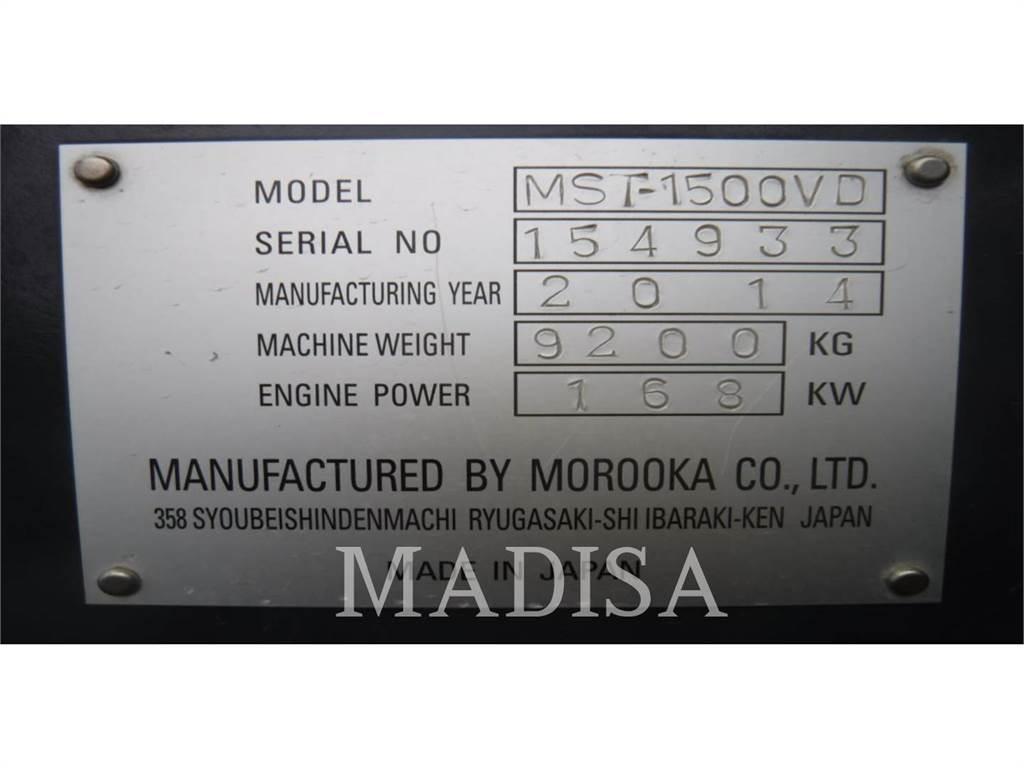Morooka MST1500VD Carros de golfe
