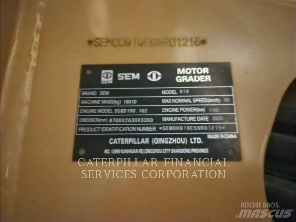 SEM MACHINERY SEM919 Motoniveladoras