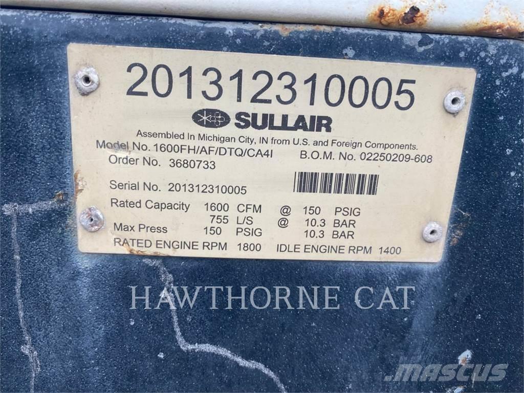 Sullair 1600HAF Secadores de ar comprimido