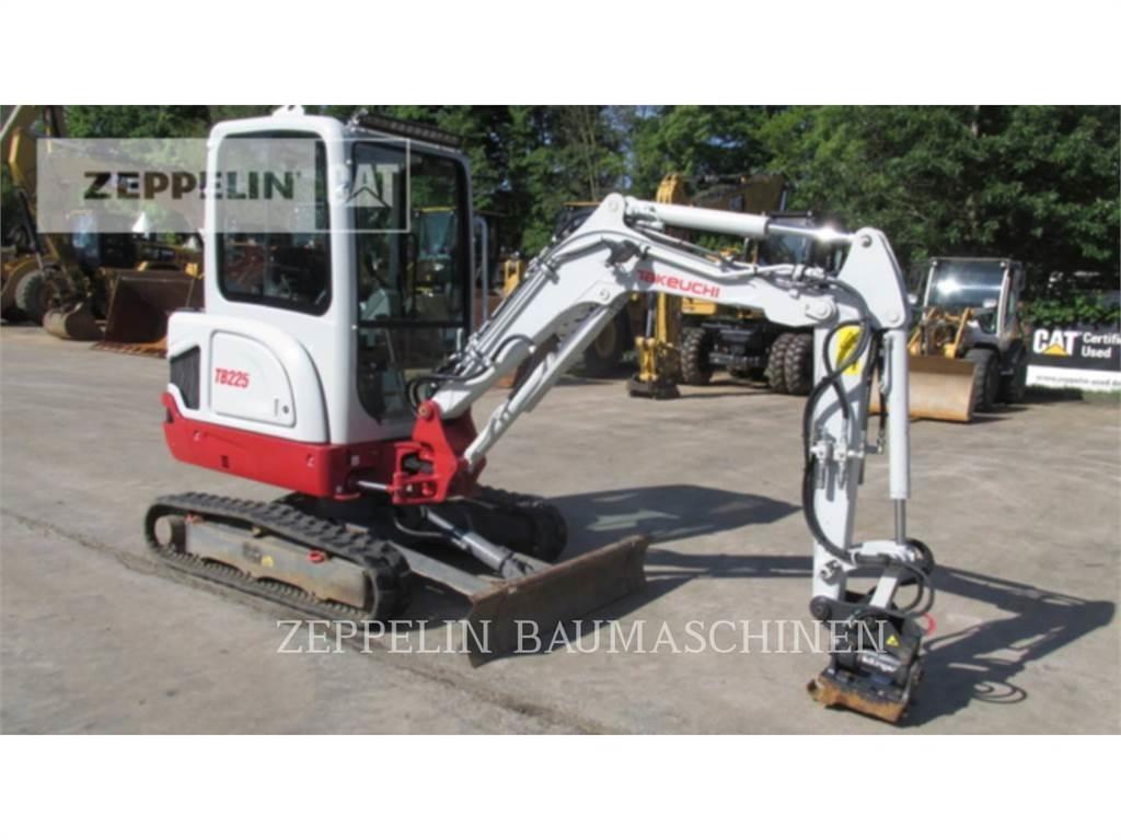 Takeuchi TB225 Escavadeiras de esteiras