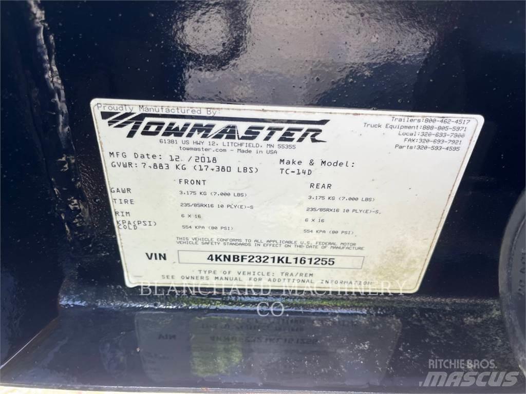 TOWMASTER TC-14D Outros Reboques