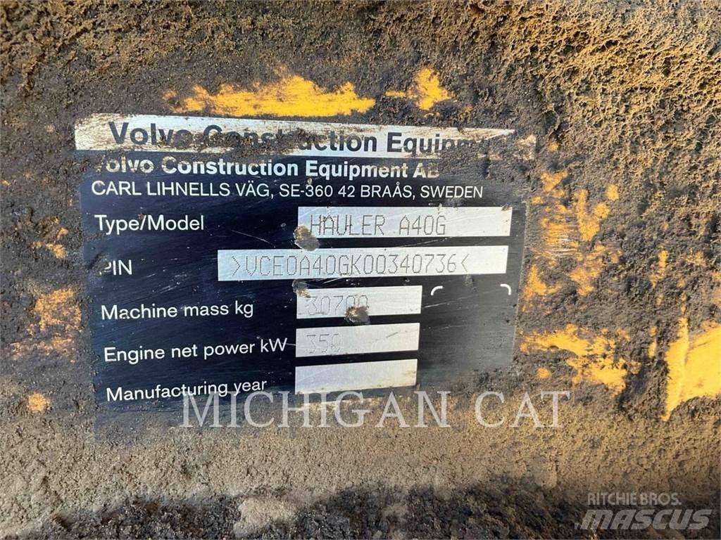 Volvo A40G Caminhões articulados