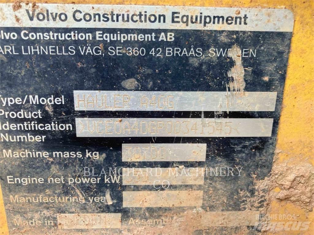 Volvo A40G Caminhões articulados