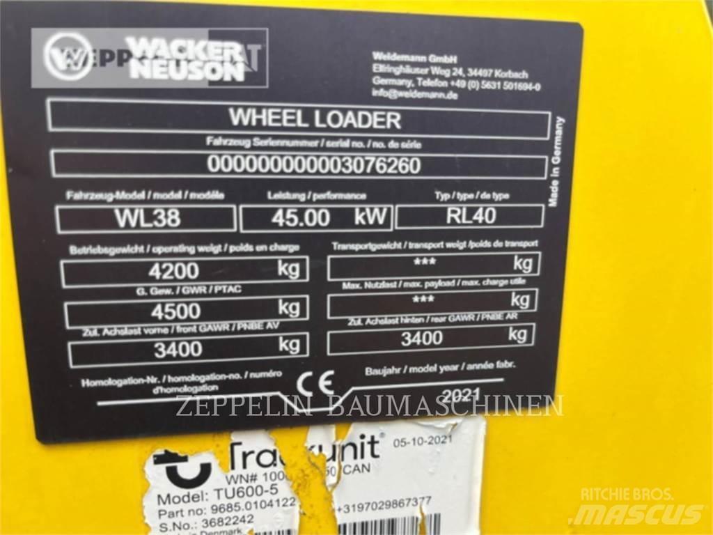 Wacker WL38 Carregadeiras de rodas