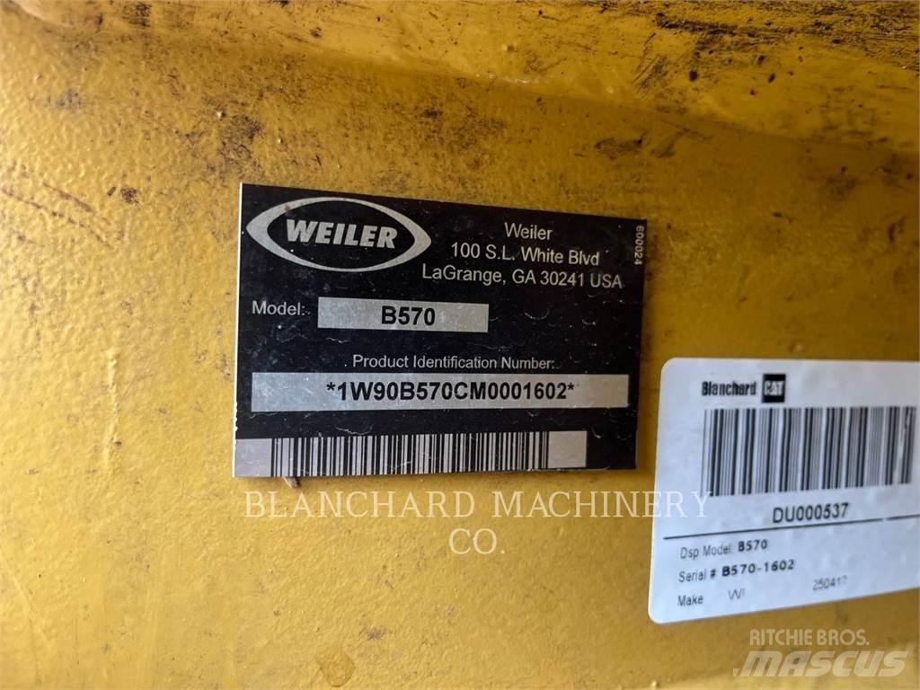 Weiler B570 Cegadeiras