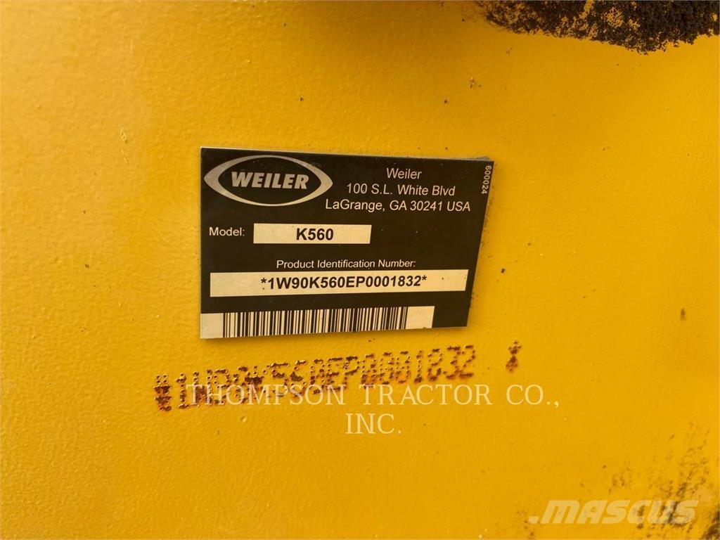 Weiler K560FV Carregadores