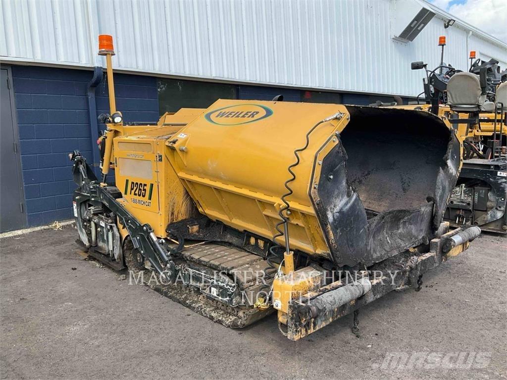 Weiler P265 PAVER Espalhadoras de asfalto