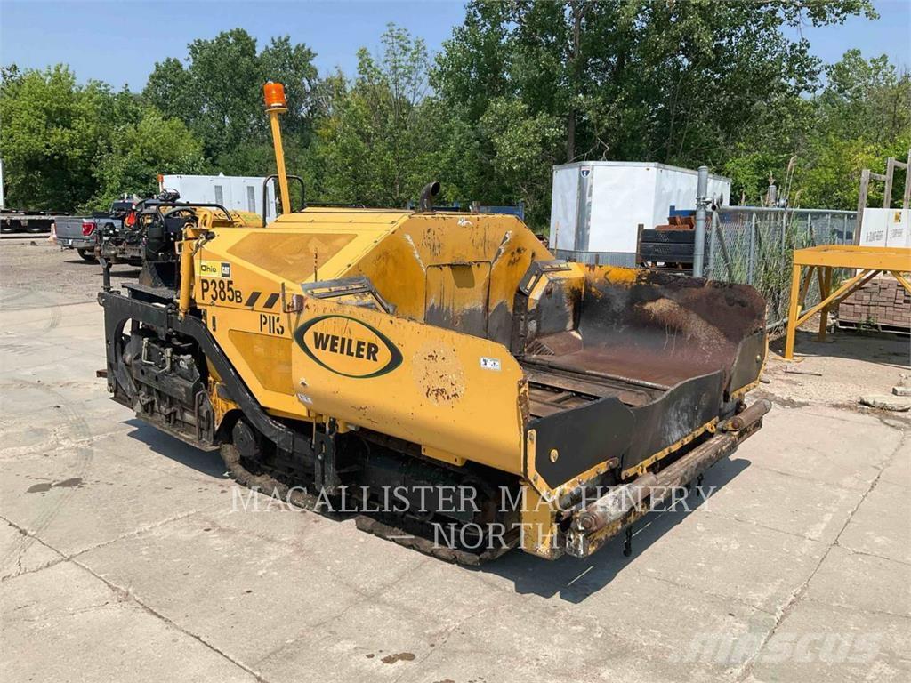Weiler P385 PAVER Espalhadoras de asfalto