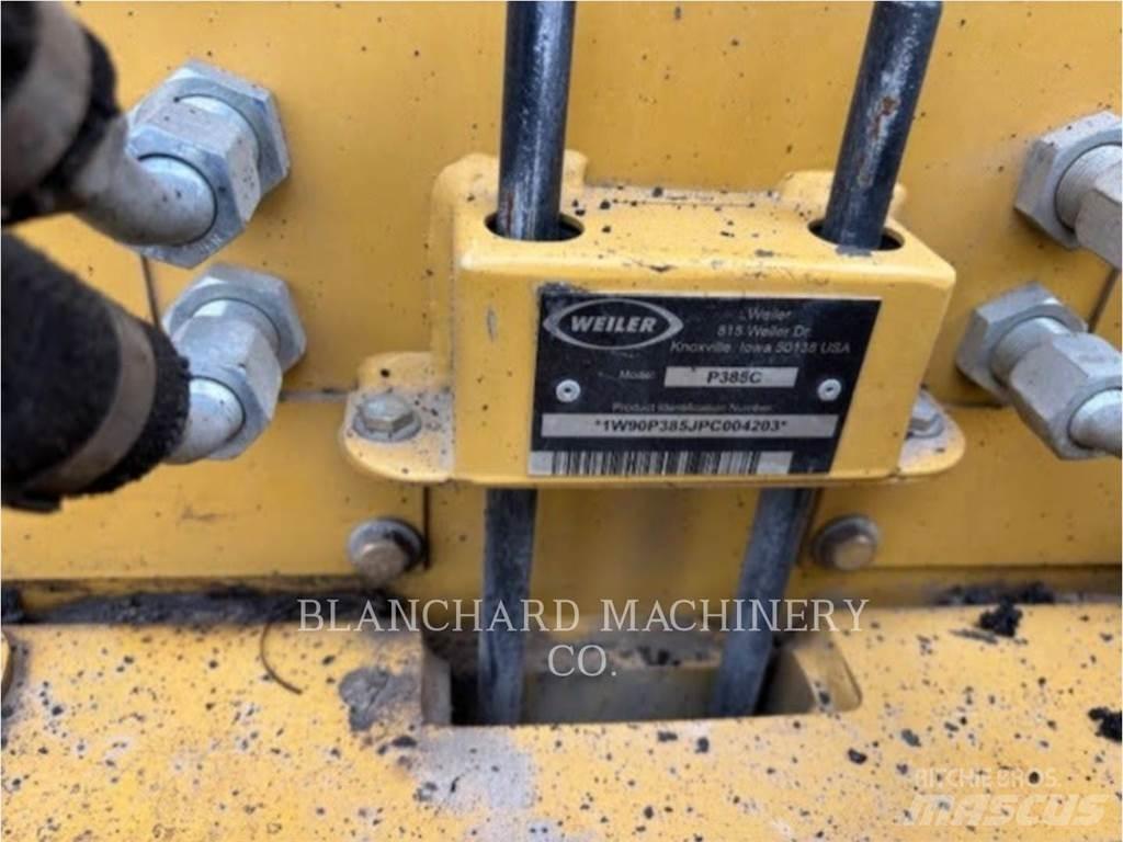 Weiler P385C Espalhadoras de asfalto