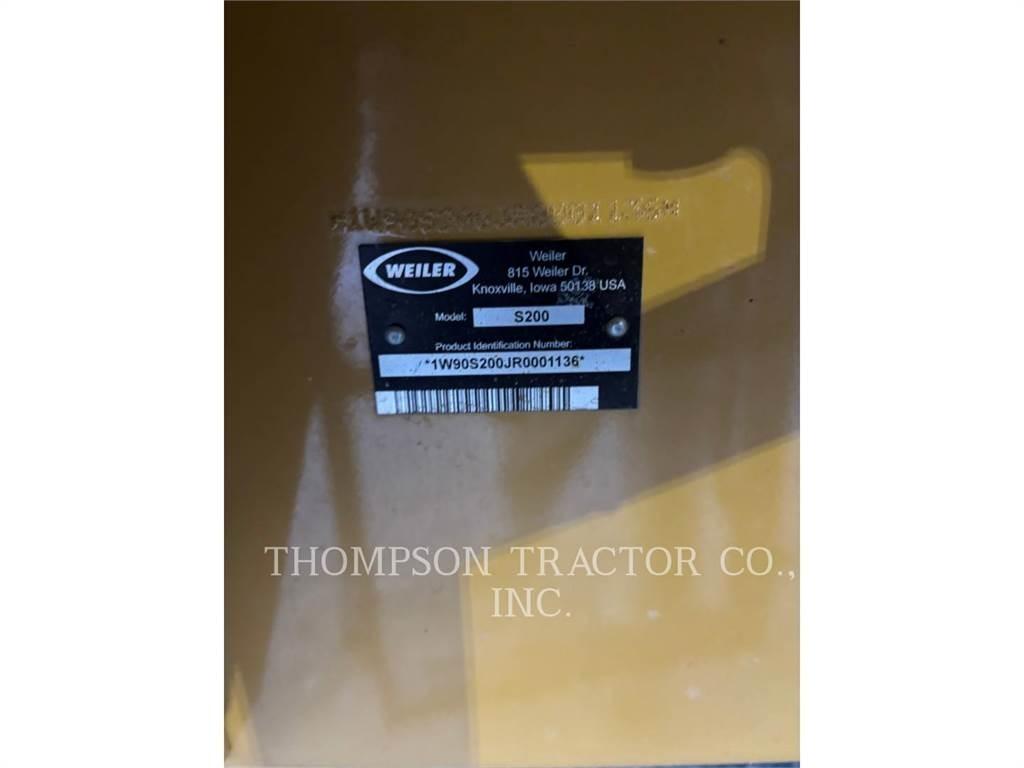 Weiler S200 Recicladores de asfalto