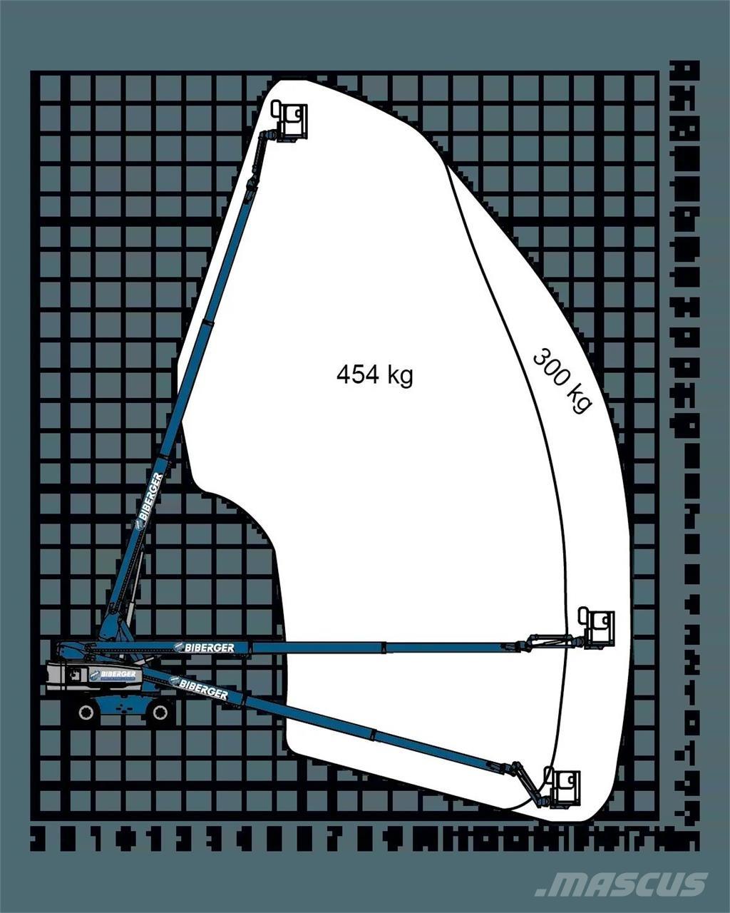 Genie S65 XC Elevadores braços Telescópicos